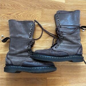 Dr. Martens Brown Lace Up Boots